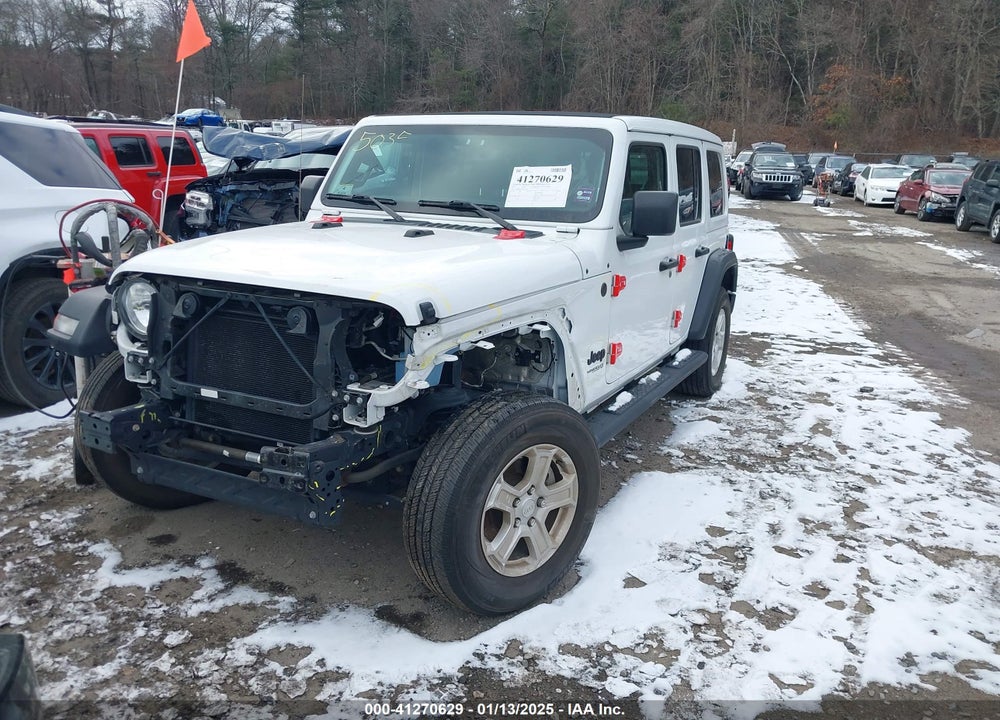 2022 JEEP WRANGLER UNLIMITED SPORT S 4X4 VIN: 1C4HJXDG5NW152330