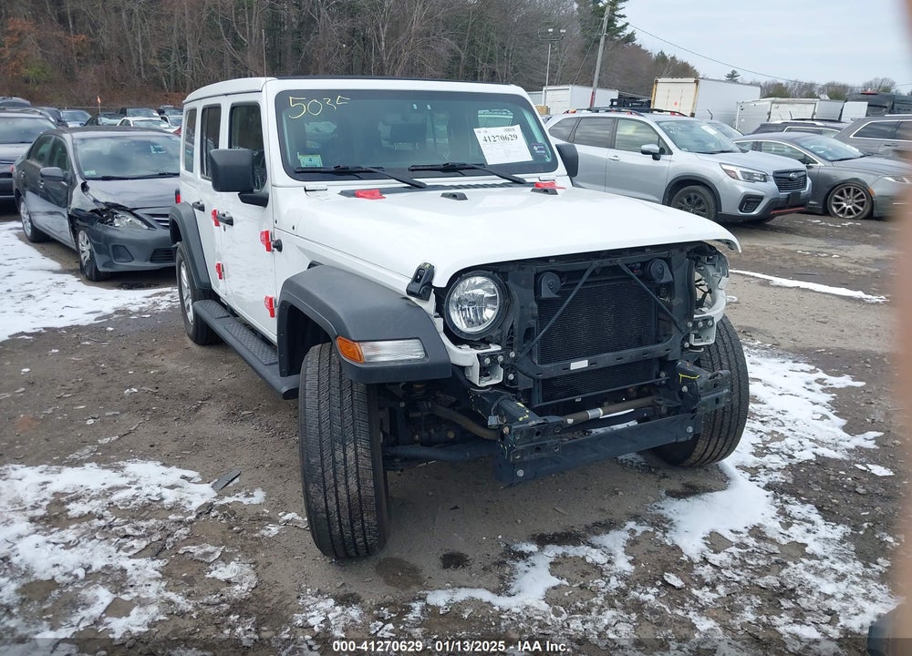 2022 JEEP WRANGLER UNLIMITED SPORT S 4X4 VIN: 1C4HJXDG5NW152330