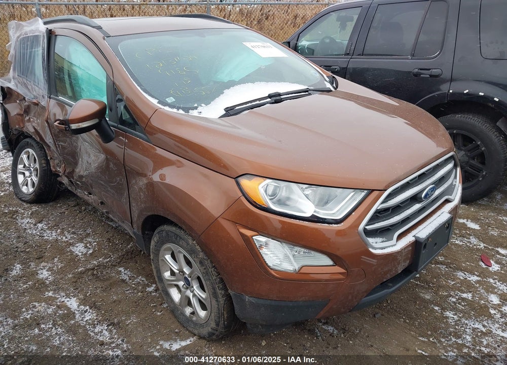 2019 FORD ECOSPORT SE VIN: MAJ3S2GE6KC289185