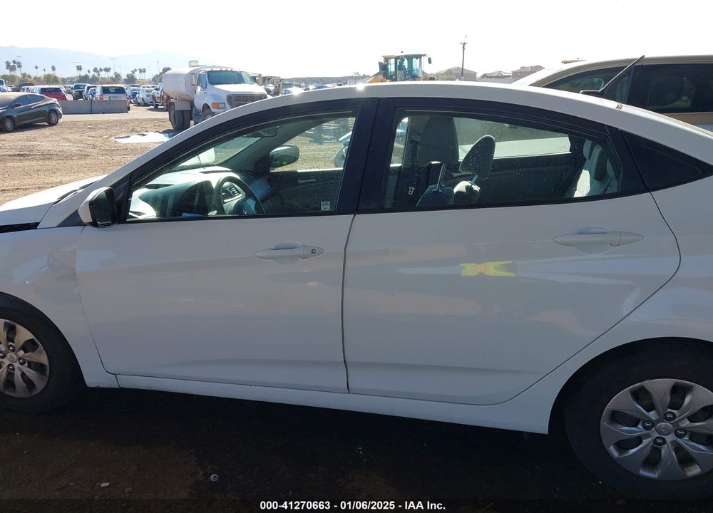 2017 HYUNDAI ACCENT VIN: KMHCT4AEXHU334784
