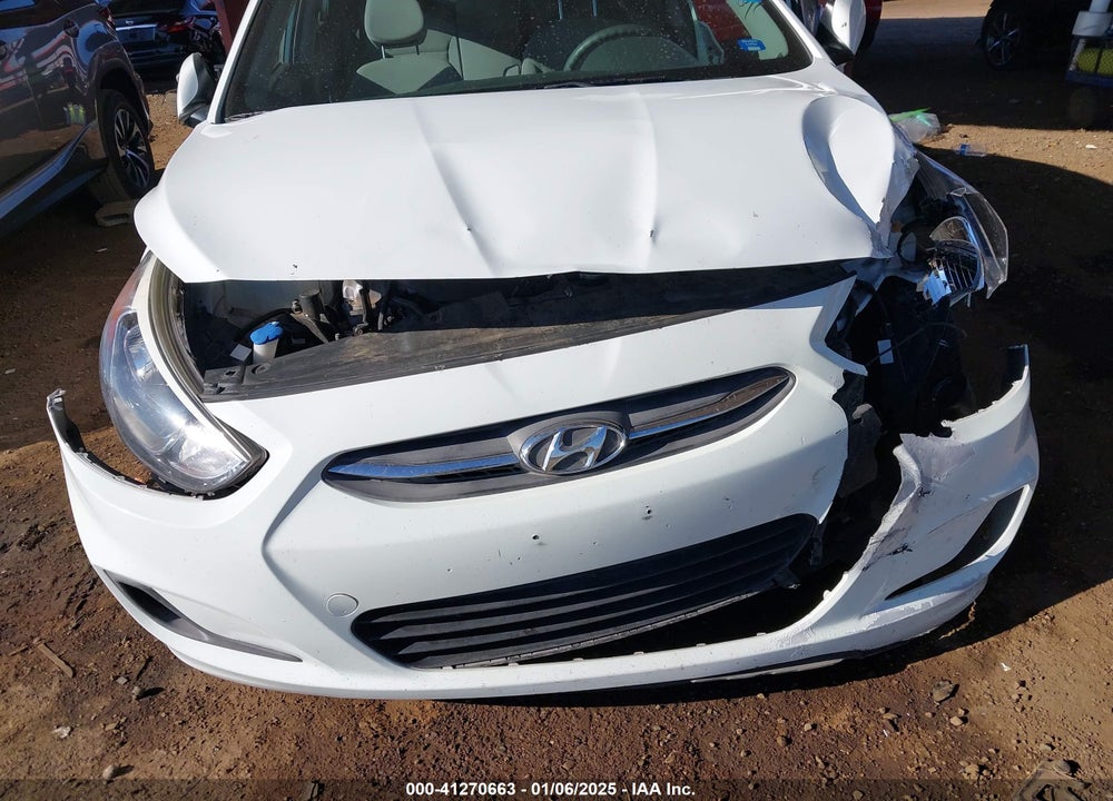 2017 HYUNDAI ACCENT VIN: KMHCT4AEXHU334784