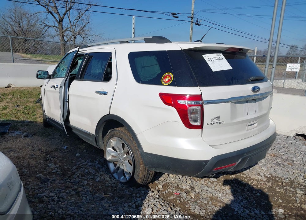 2013 FORD EXPLORER LIMITED VIN: 1FM5K8F89DGA16542