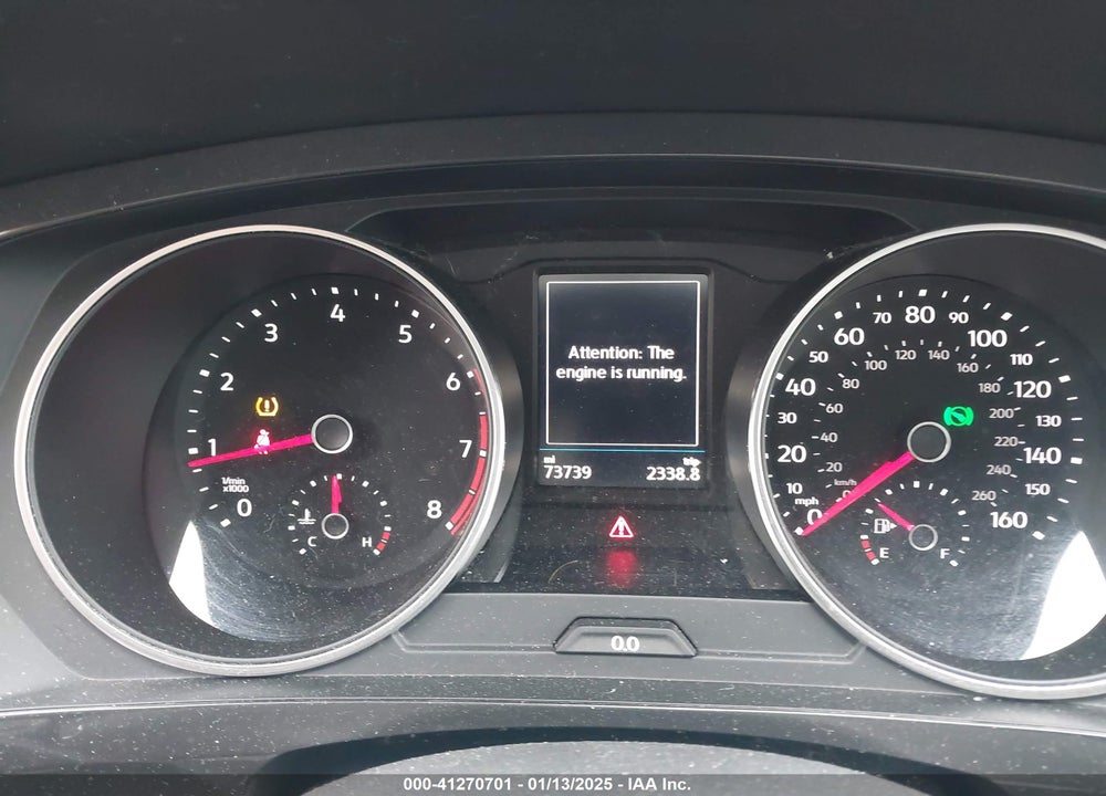 2018 VOLKSWAGEN TIGUAN 2.0T S VIN: 3VV0B7AX1JM067415