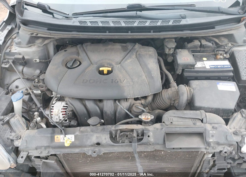 2013 HYUNDAI ELANTRA VIN: KMHDH4AE9DU632923