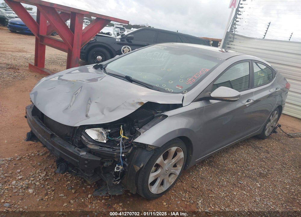 2013 HYUNDAI ELANTRA VIN: KMHDH4AE9DU632923