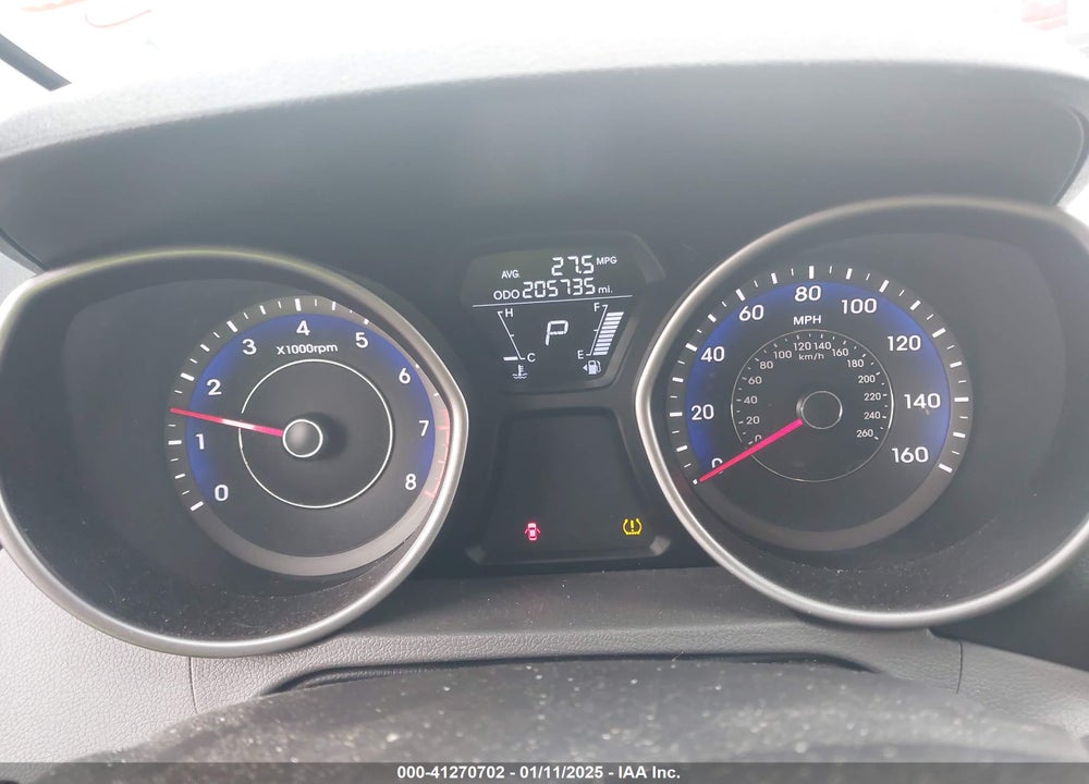 2013 HYUNDAI ELANTRA VIN: KMHDH4AE9DU632923