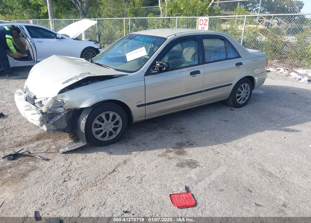 2000 MAZDA PROTEGE DX/LX VIN: JM1BJ2227Y0295075