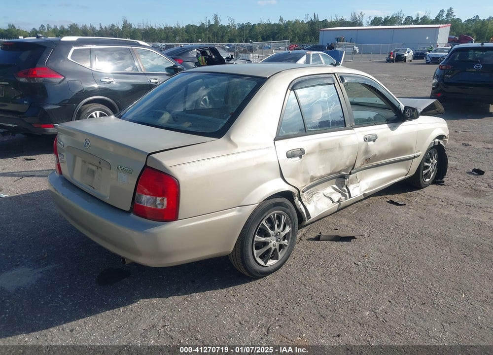 2000 MAZDA PROTEGE DX/LX VIN: JM1BJ2227Y0295075
