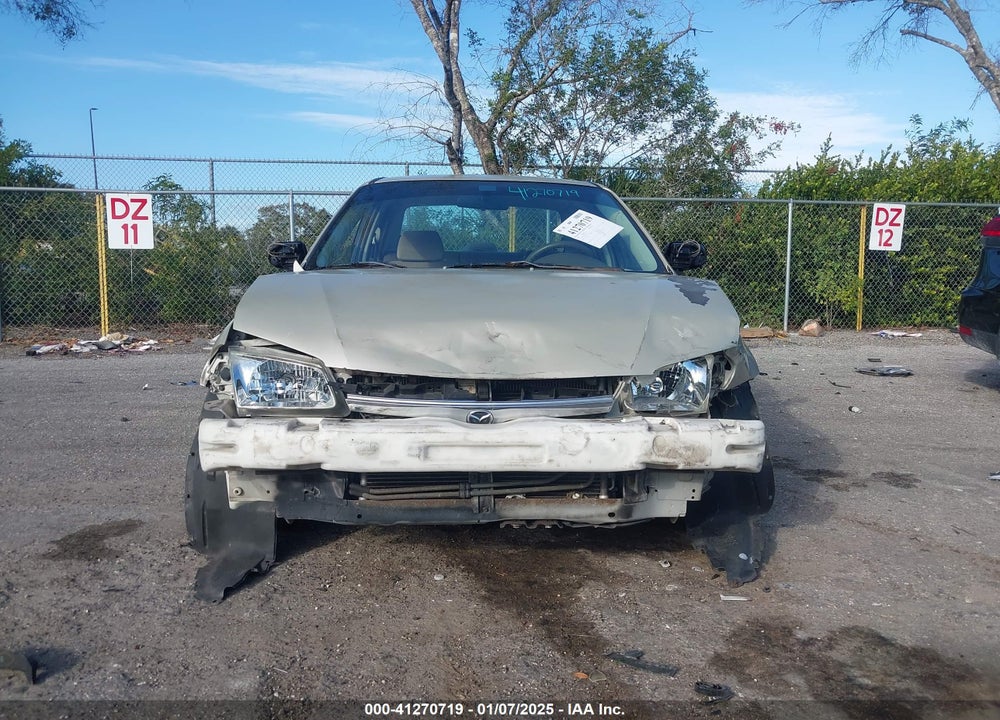 2000 MAZDA PROTEGE DX/LX VIN: JM1BJ2227Y0295075