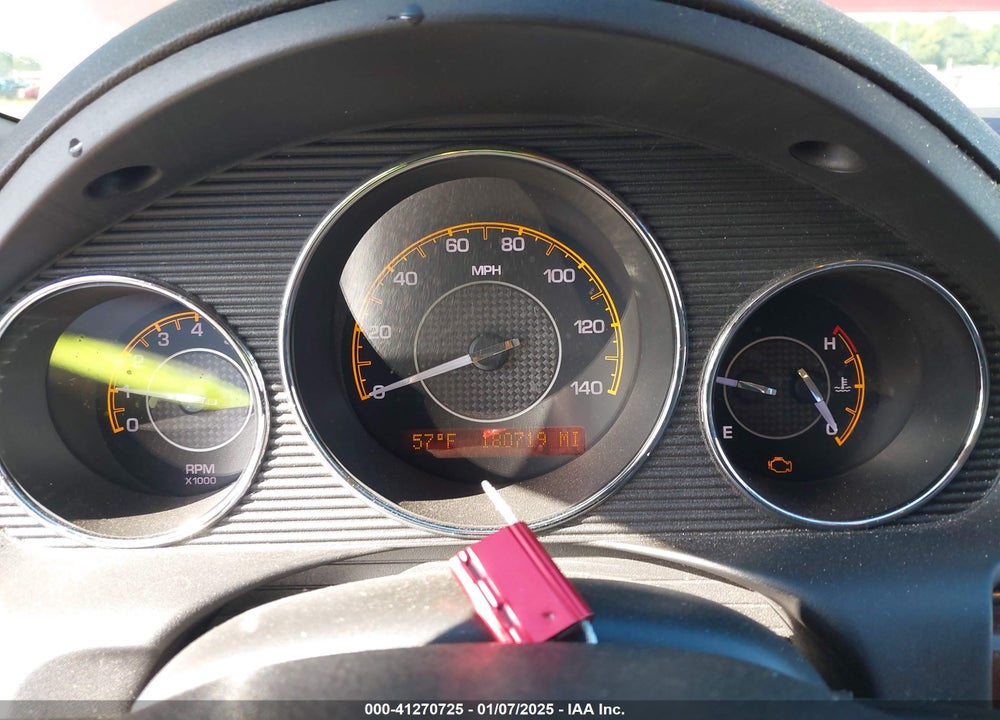 2009 SATURN AURA VIN: 1G8ZS57B69F127796