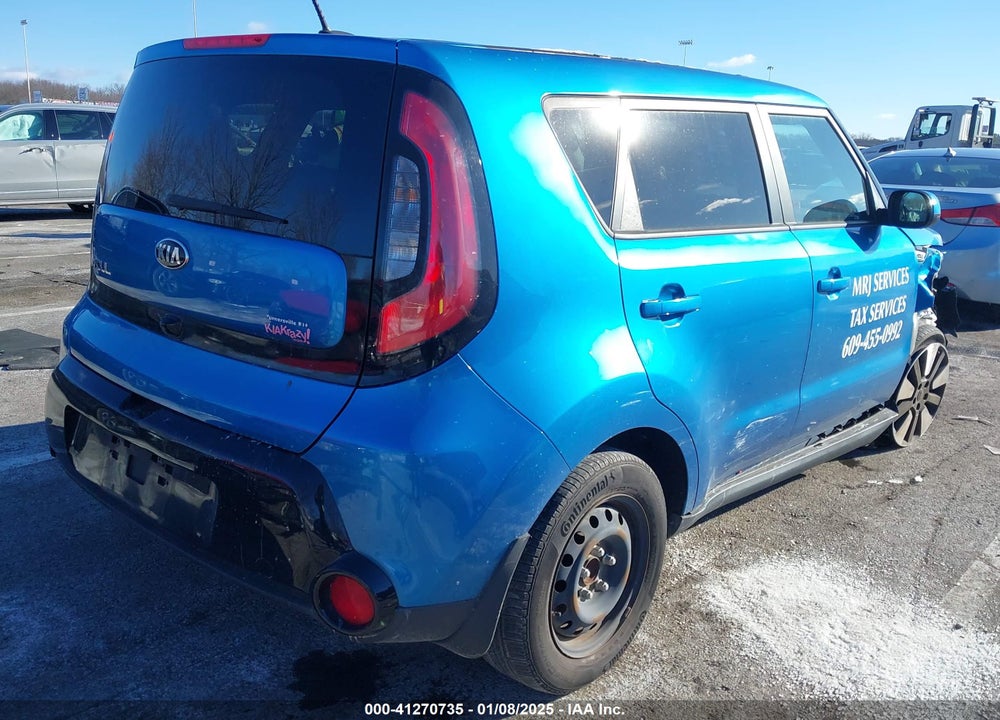 2016 KIA SOUL VIN: KNDJP3A59G7299226