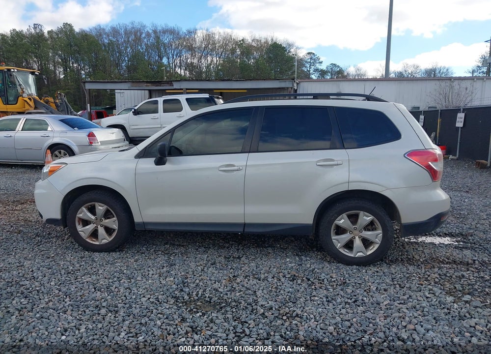 2015 SUBARU FORESTER 2.5I VIN: JF2SJABC2FH576087