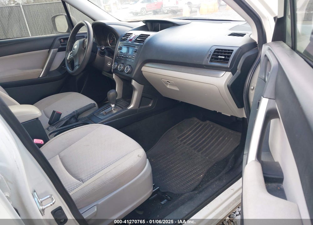 2015 SUBARU FORESTER 2.5I VIN: JF2SJABC2FH576087