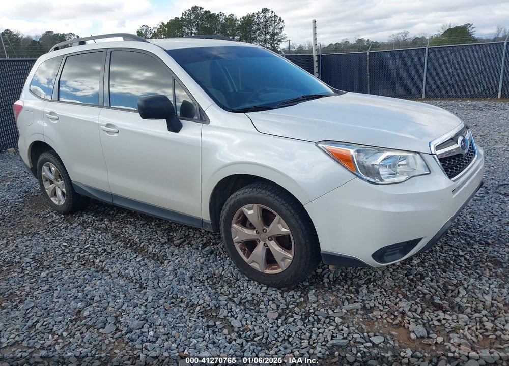 2015 SUBARU FORESTER 2.5I VIN: JF2SJABC2FH576087