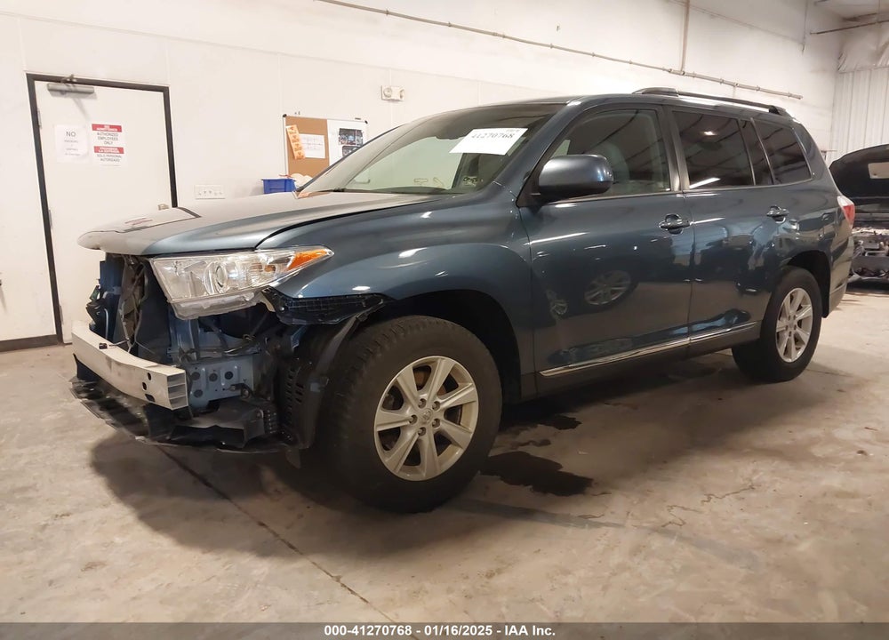 2013 TOYOTA HIGHLANDER SE V6 VIN: 5TDBK3EH7DS221004
