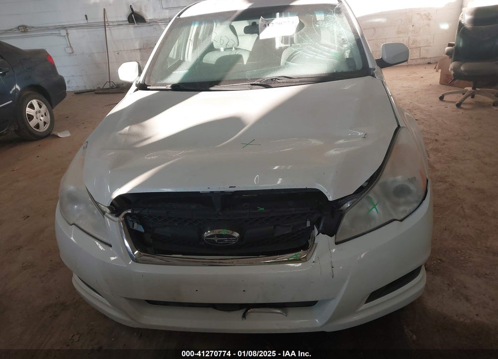 2012 SUBARU LEGACY VIN: 4S3BMBC63C3005947