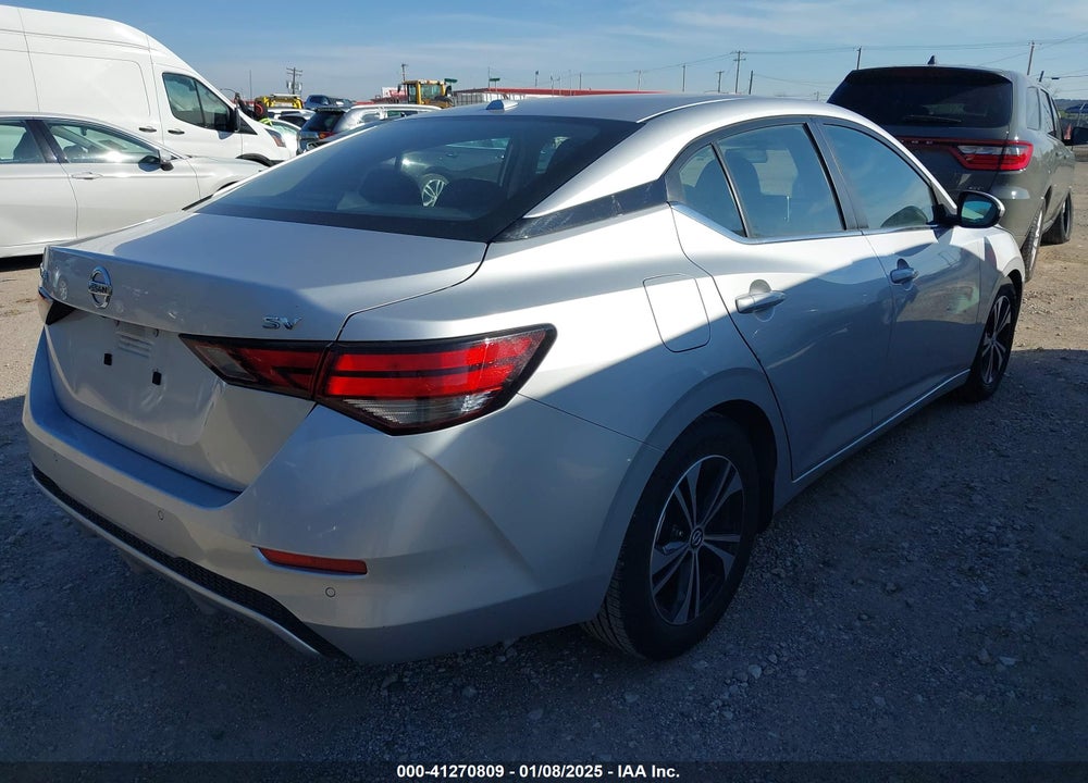 2021 NISSAN SENTRA VIN: 3N1AB8CV4MY255723