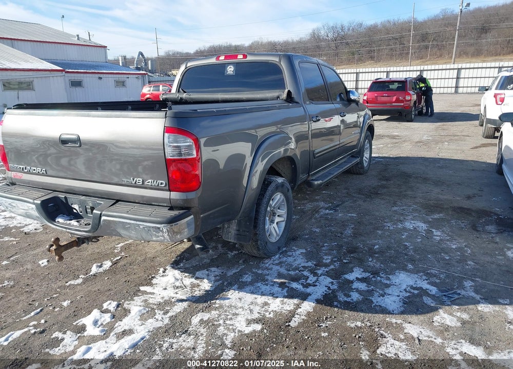 2006 TOYOTA TUNDRA SR5 V8 VIN: 5TBDT44136S507427