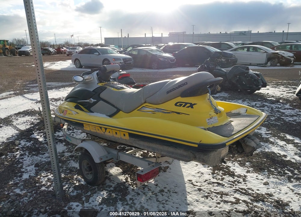 2002 SEADOO GTX 155 VIN: 00000ZZN64476A202