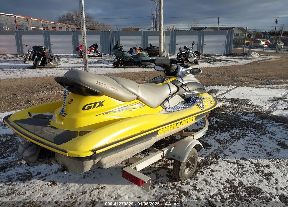 2002 SEADOO GTX 155 VIN: 00000ZZN64476A202