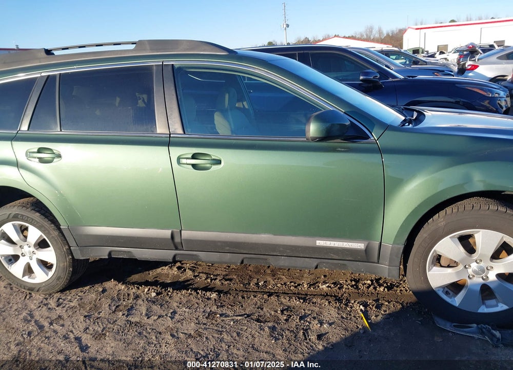 2010 SUBARU OUTBACK 2.5I PREMIUM VIN: 4S4BRBCC7A3379977