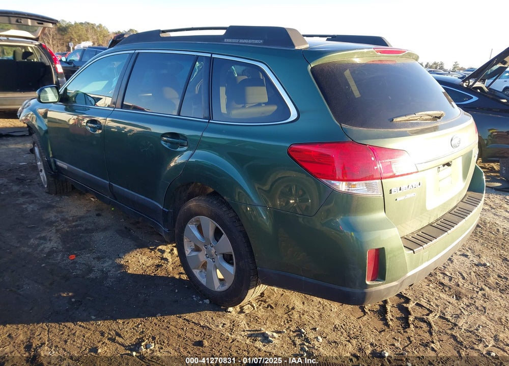 2010 SUBARU OUTBACK 2.5I PREMIUM VIN: 4S4BRBCC7A3379977