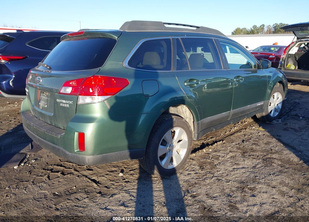 2010 SUBARU OUTBACK 2.5I PREMIUM VIN: 4S4BRBCC7A3379977