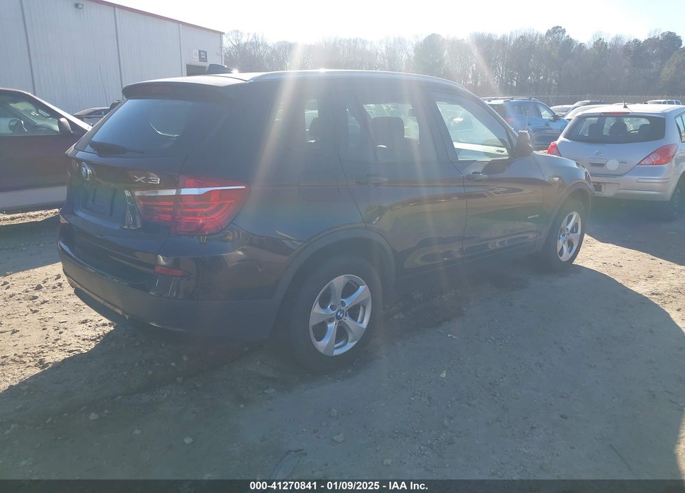 2012 BMW X3 XDRIVE28I VIN: 5UXWX5C55CL722267