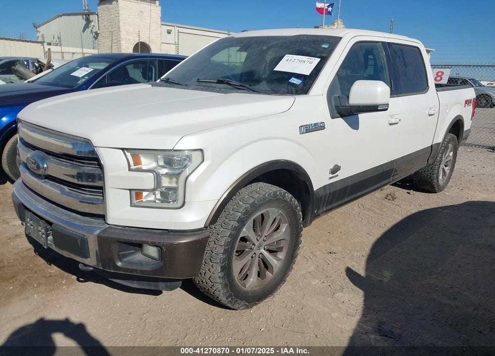 2015 FORD F-150 KING RANCH VIN: 1FTEW1EG2FFB40606