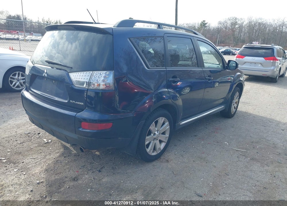 2013 MITSUBISHI OUTLANDER SE VIN: JA4AS3AW5DU000801