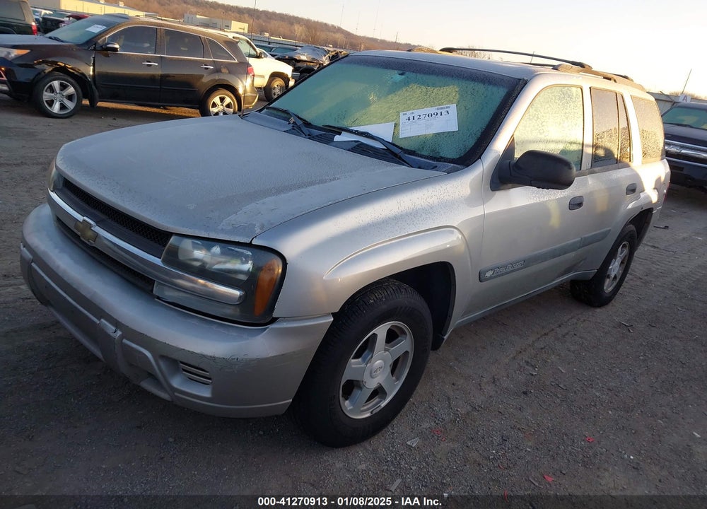 2004 CHEVROLET TRAILBLAZER LS VIN: 1GNDT13SX42218329