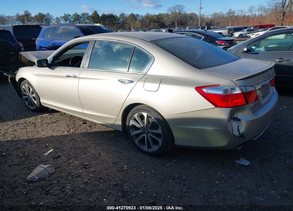 2013 HONDA ACCORD SPORT VIN: 1HGCR2F5XDA133531