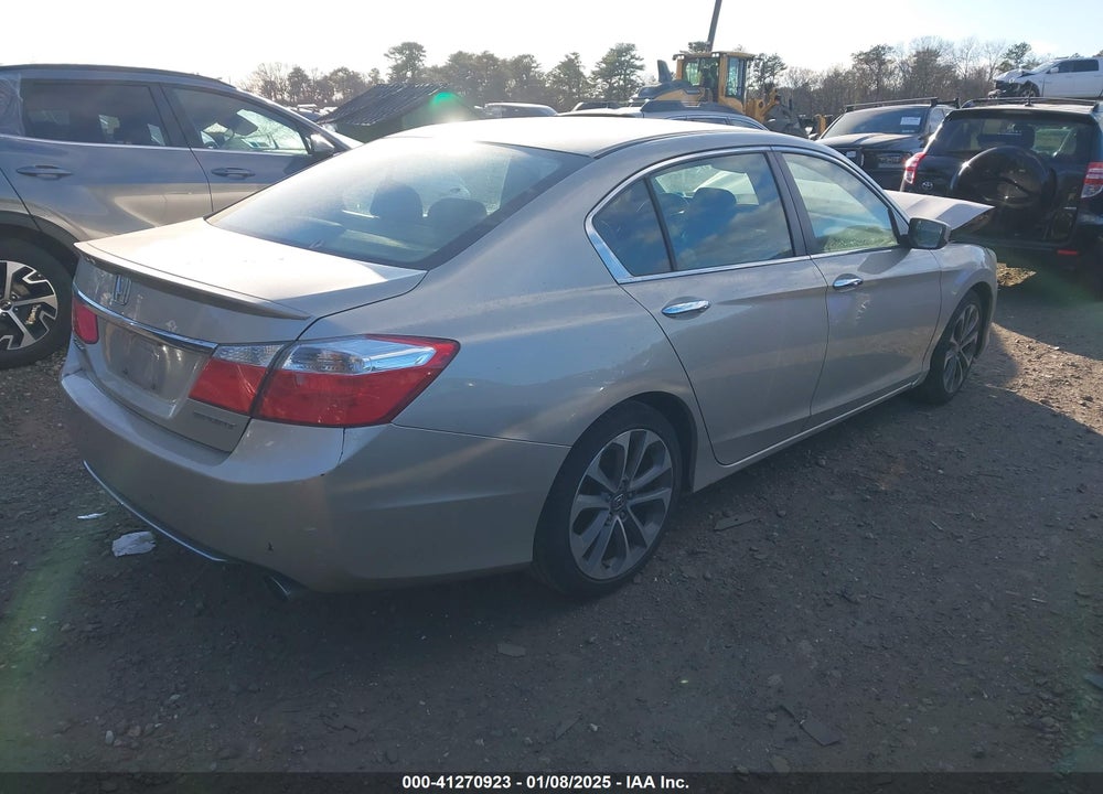 2013 HONDA ACCORD SPORT VIN: 1HGCR2F5XDA133531