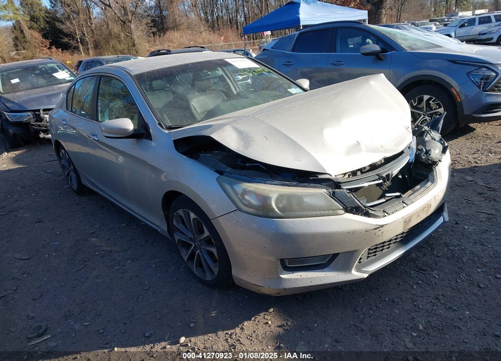 2013 HONDA ACCORD SPORT VIN: 1HGCR2F5XDA133531