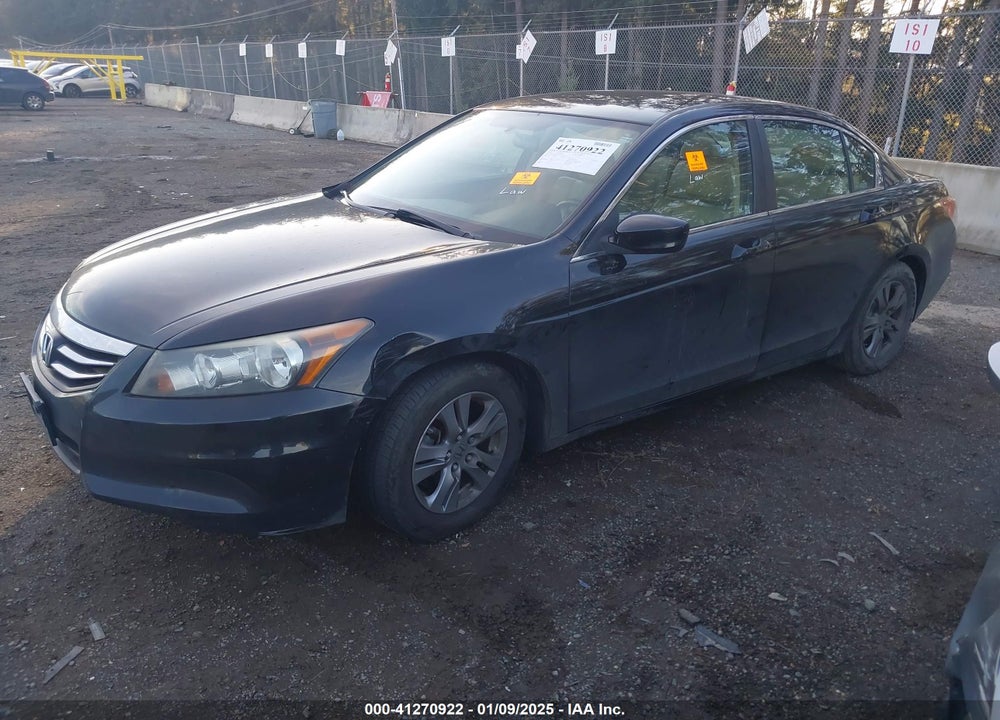 2012 HONDA ACCORD 2.4 SE VIN: 1HGCP2F6XCA193564