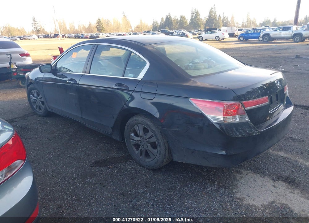 2012 HONDA ACCORD 2.4 SE VIN: 1HGCP2F6XCA193564