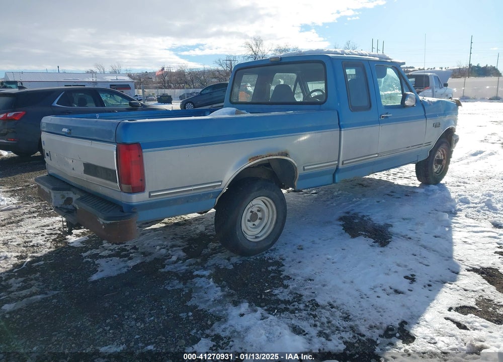 1993 FORD F150 VIN: 1FTEX14N4PKA09716