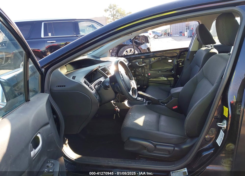 2014 HONDA CIVIC LX VIN: 19XFB2F58EE265590