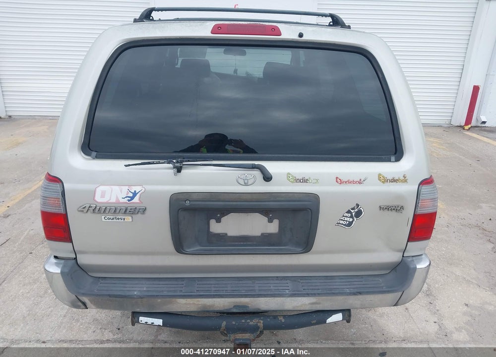 2000 TOYOTA 4RUNNER VIN: JT3GM84R0Y0062962