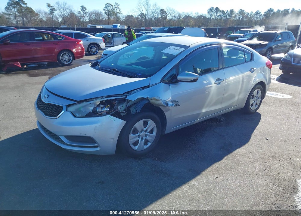 2016 KIA FORTE LX VIN: KNAFK4A61G5539218