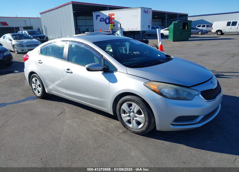 2016 KIA FORTE LX VIN: KNAFK4A61G5539218
