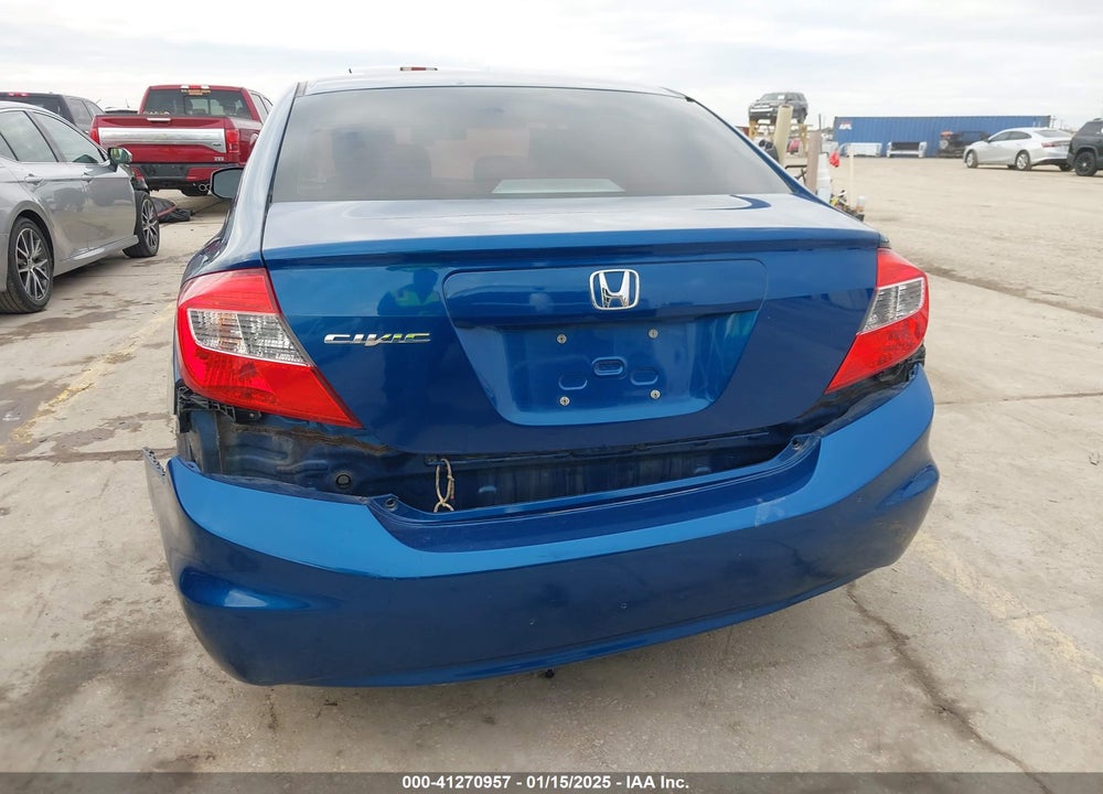 2012 HONDA CIVIC SDN VIN: 2HGFB2F52CH513089