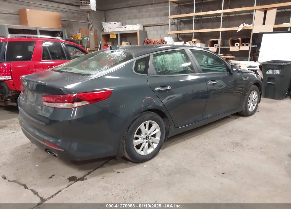 2016 KIA OPTIMA VIN: KNAGT4L37G5084069