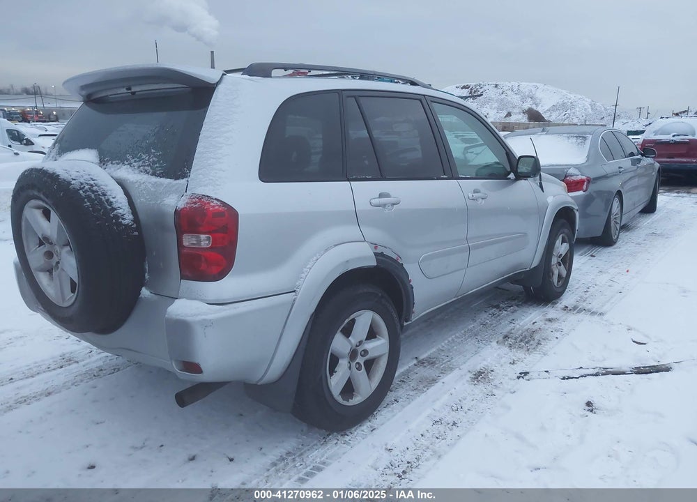 2004 TOYOTA RAV4 VIN: JTEHD20V540025752
