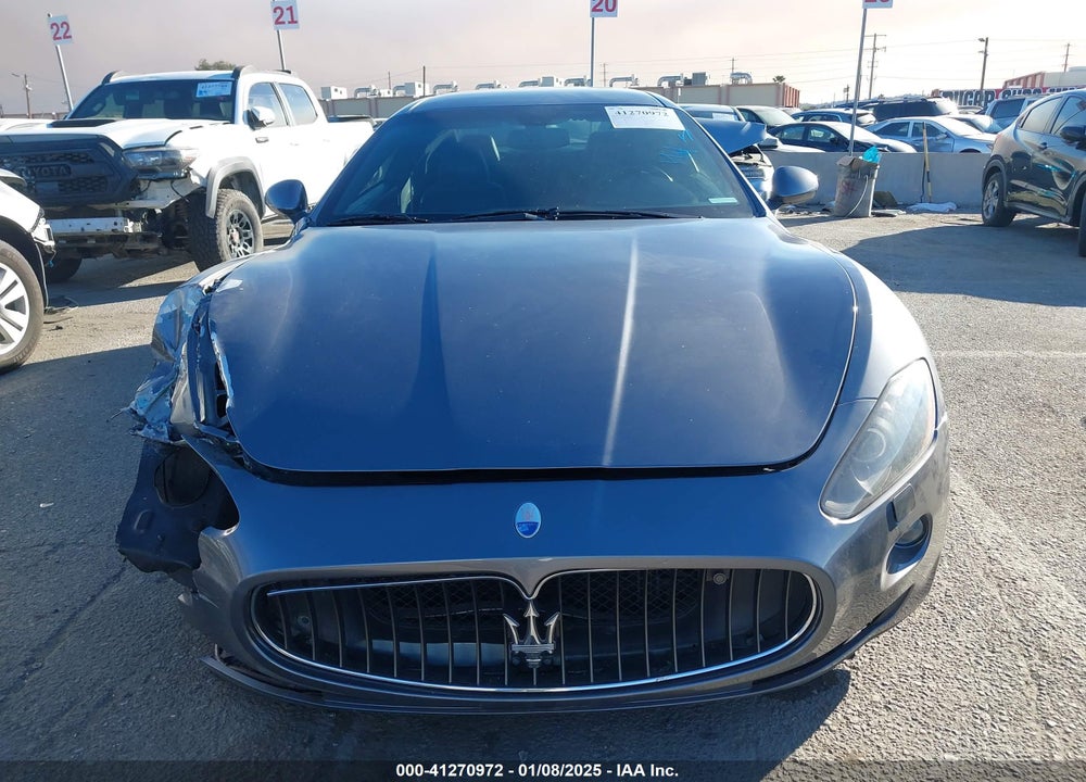 2010 MASERATI GRANTURISMO S AUTOMATIC VIN: ZAM45KLA2A0051841