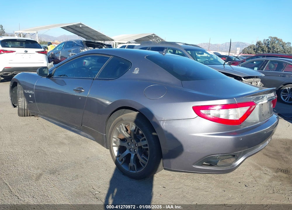 2010 MASERATI GRANTURISMO S AUTOMATIC VIN: ZAM45KLA2A0051841