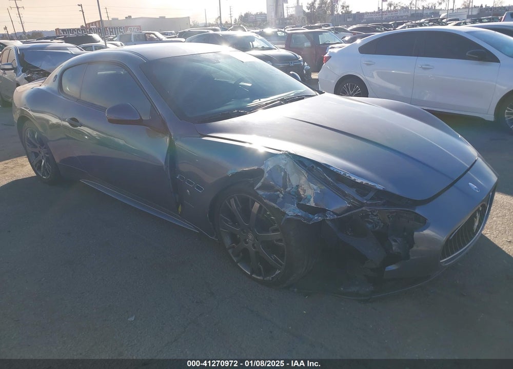 2010 MASERATI GRANTURISMO S AUTOMATIC VIN: ZAM45KLA2A0051841