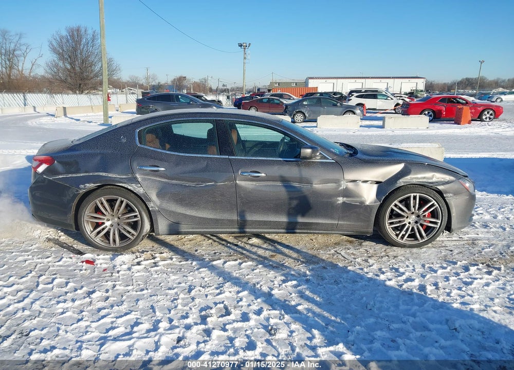 2015 MASERATI GHIBLI S Q4 VIN: ZAM57RTA9F1145305