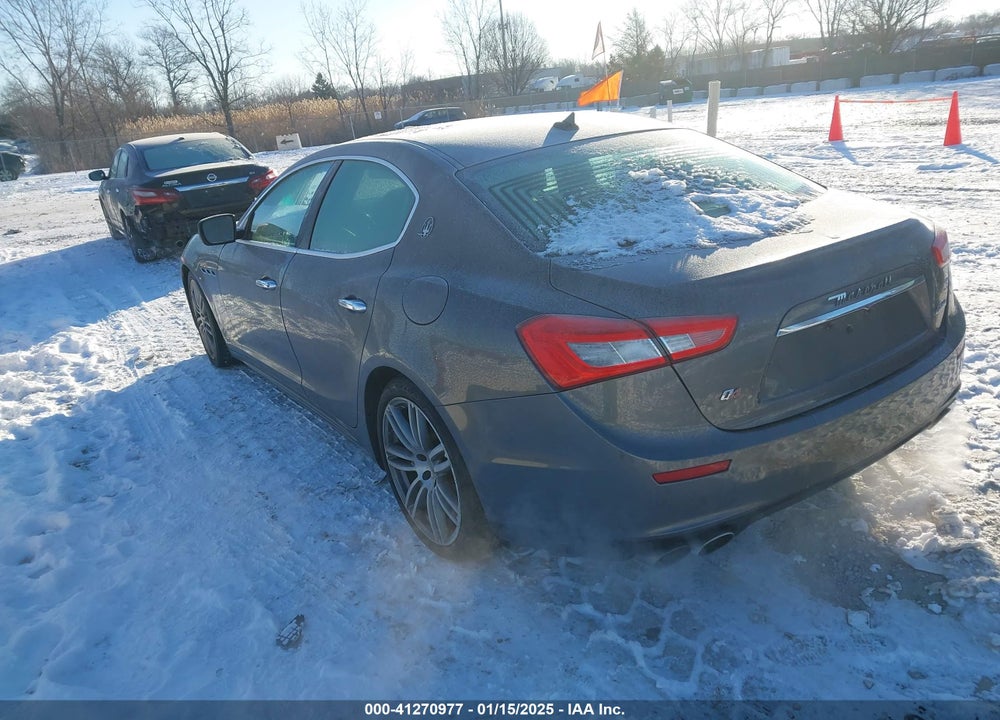 2015 MASERATI GHIBLI S Q4 VIN: ZAM57RTA9F1145305