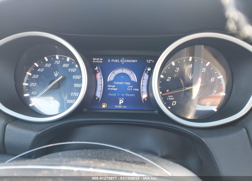 2015 MASERATI GHIBLI S Q4 VIN: ZAM57RTA9F1145305